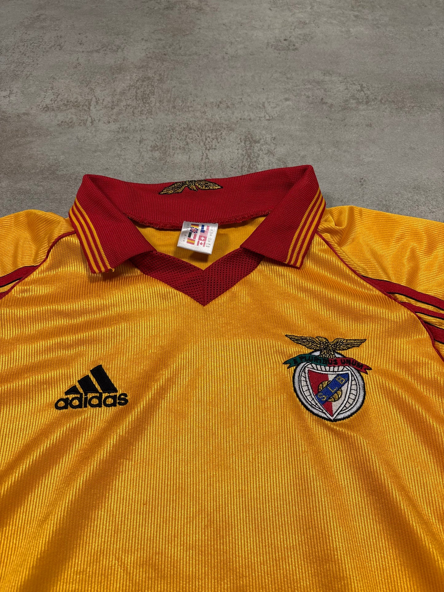 Camiseta Visitante Adidas Benfica 1998/99 Vintage - M
