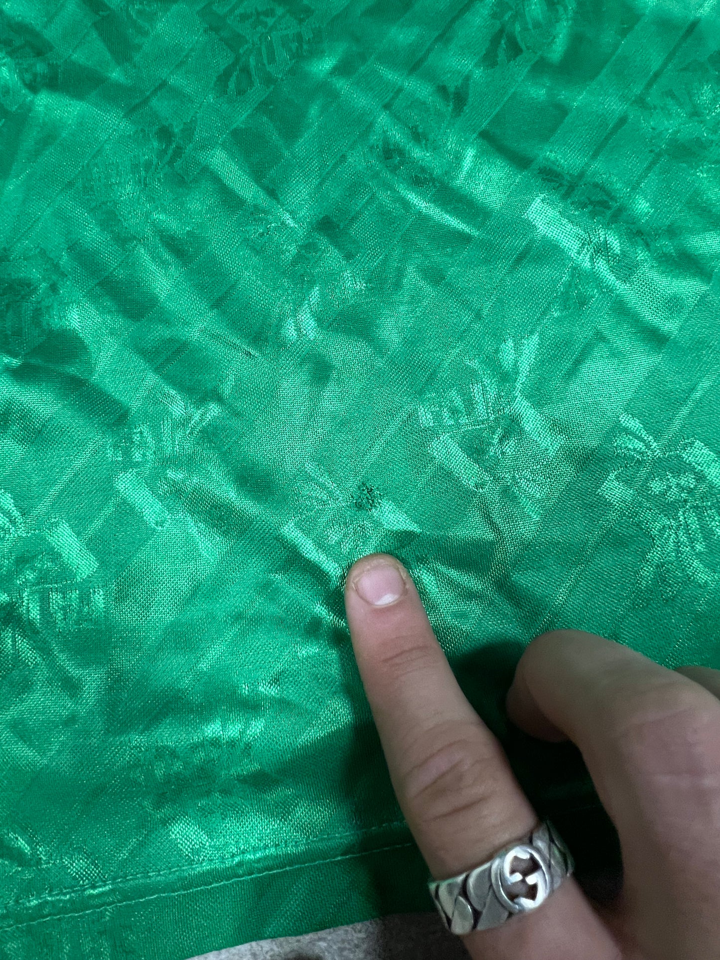 Camiseta Fútbol Vintage Adidas Irlanda 1994 Kit - L