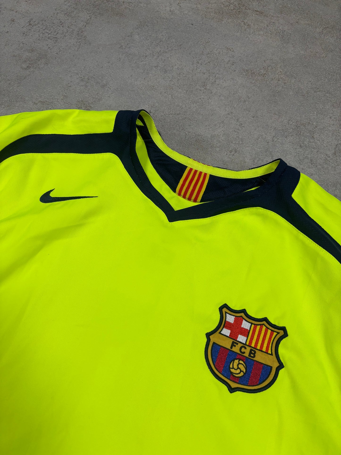 Camiseta Visitante Nike F.C Barcelona ‘Eto’o 9’ 2005/06 Vintage - L