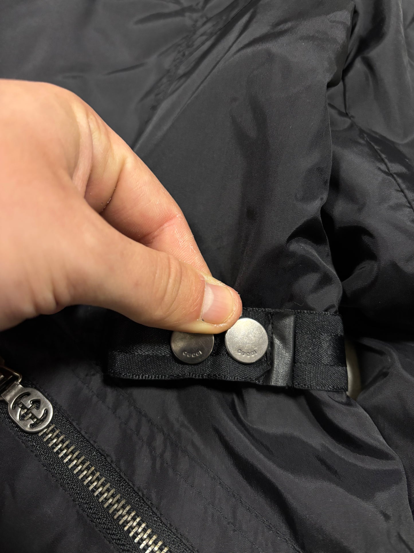 Chaqueta Blazer Nylon ‘Without Fur’ Gucci By Tom Ford AW/2004 Vintage - M