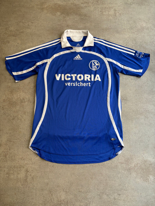 Camiseta Local Adidas Schalke 04 2006 - M