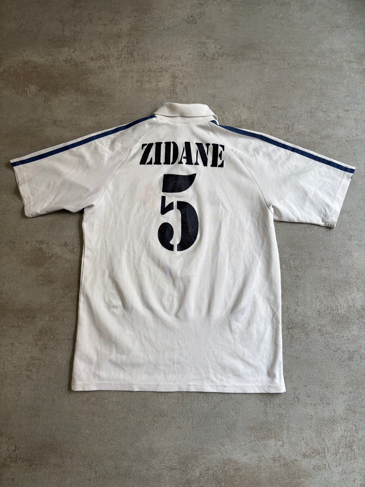 Conjunto Partido Real Madrid Adidas ‘Zidane 5’ 2001 Vintage - S