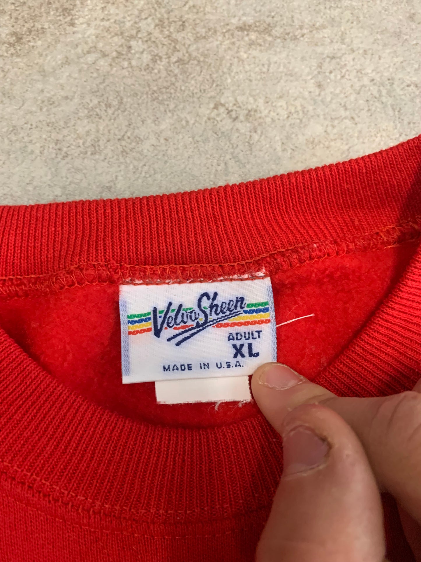 Sudadera Vintage Vita Sheen Made In USA 1990