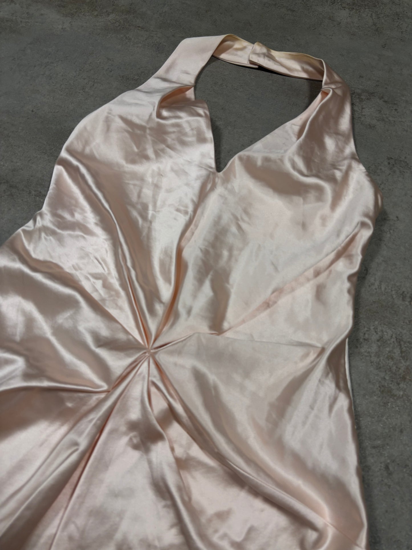 Vestido Cóctel Salvatore Ferragamo 00s Vintage - M