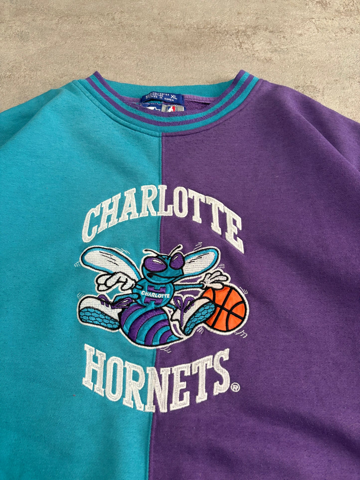 Sudadera Starter Charlotte Hornets 00s Vintage OG Colours - L