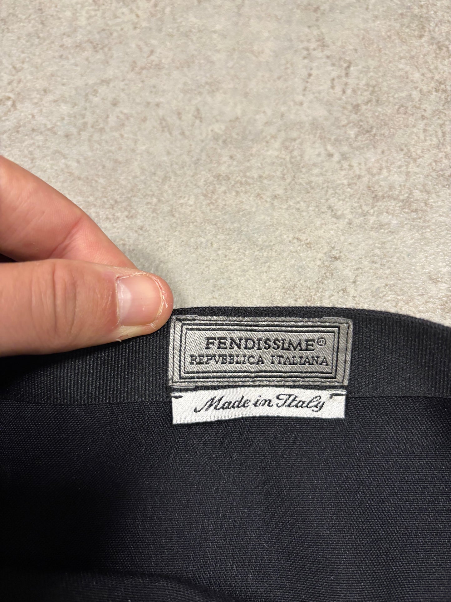 Falda Traje Ajustable Fendi 90s Vintage - S