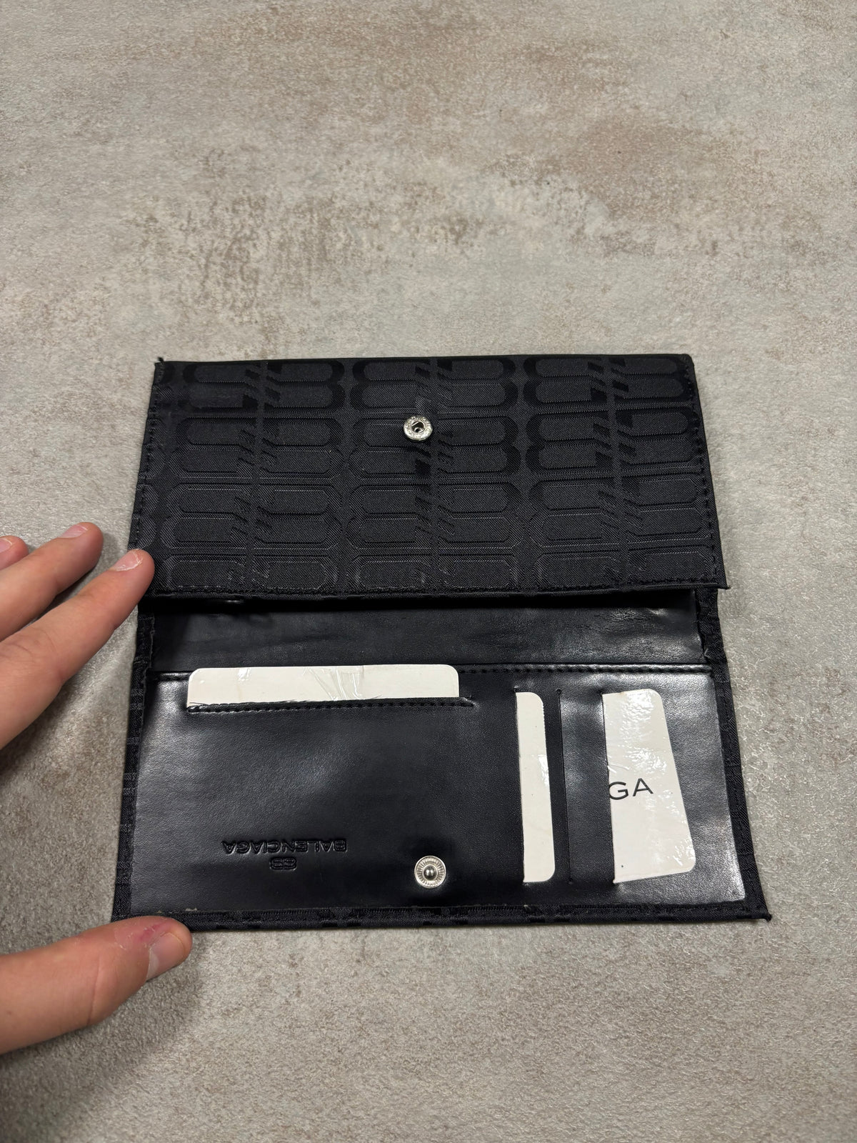 Billetera Balenciaga Monogram 00s Vintage
