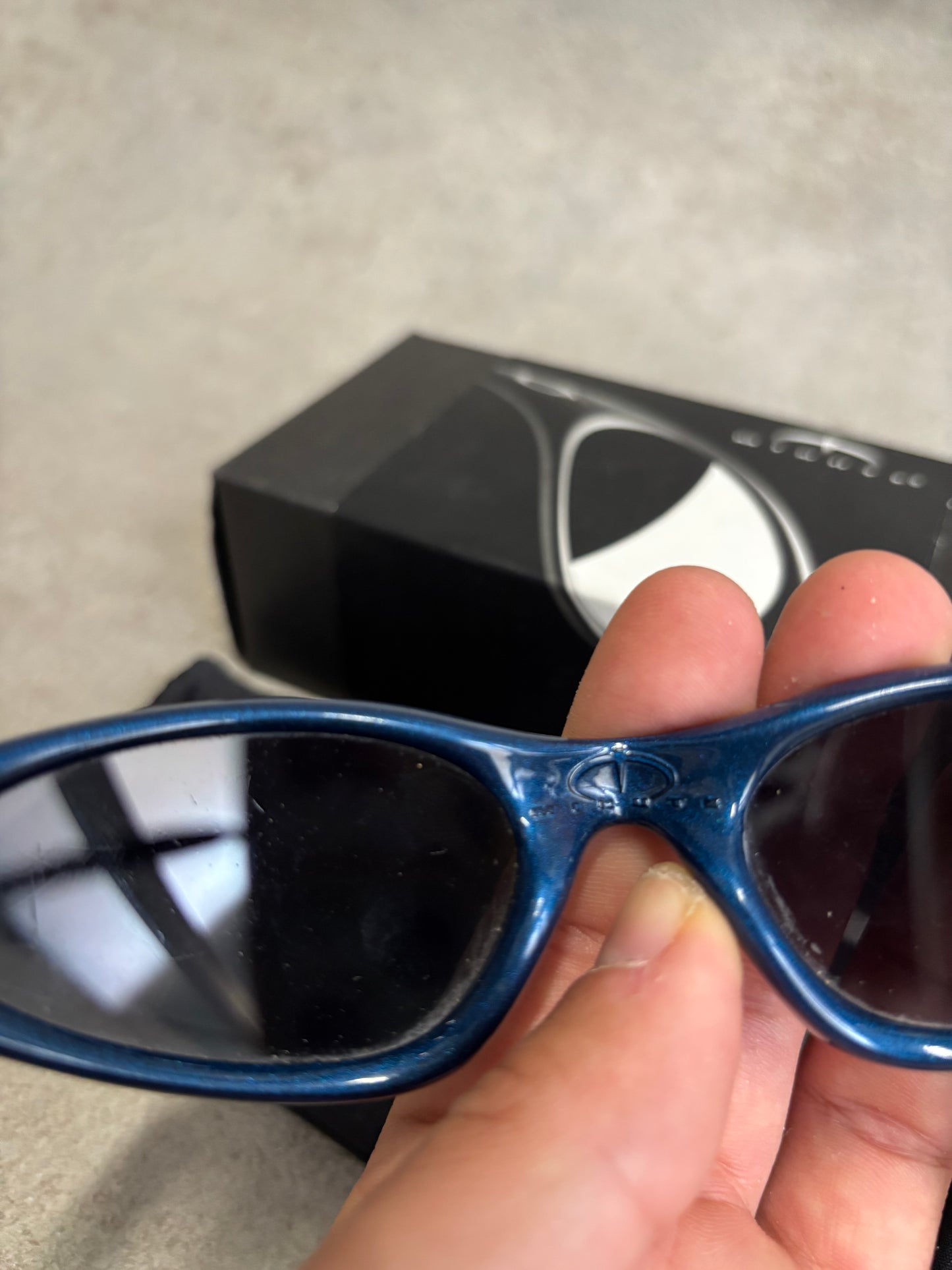 Gafas Oakley Minute ‘Code Blue’ 2000 Vintage With OG Case