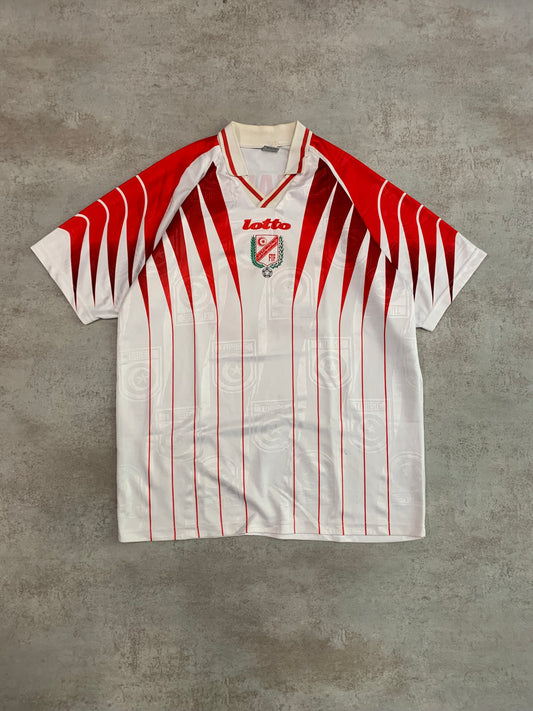 Camiseta Vintage Lotto Túnez 1995 Away Kit - XL