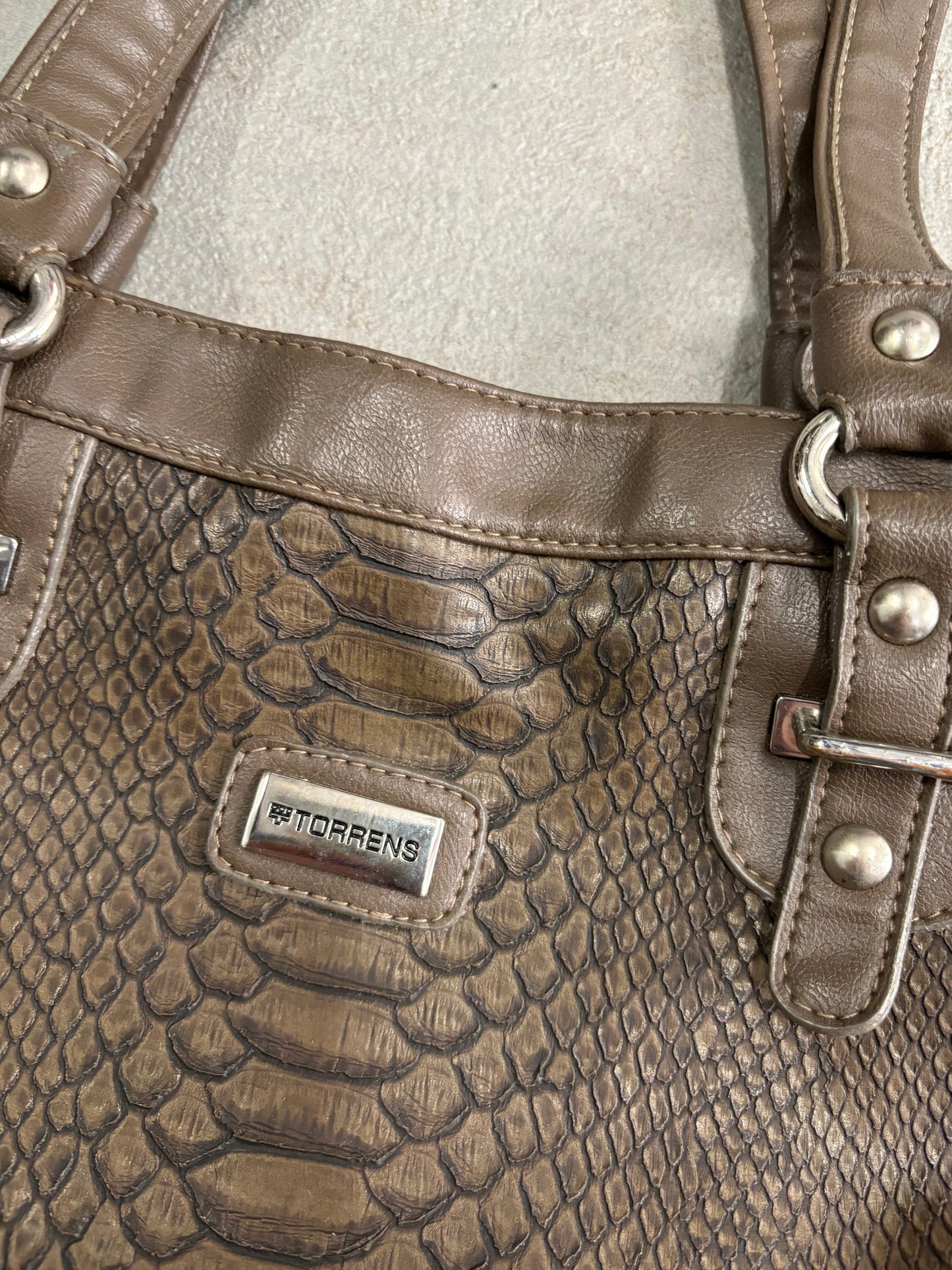 Bolso Cuero Sintético Torrens Y2K Vintage