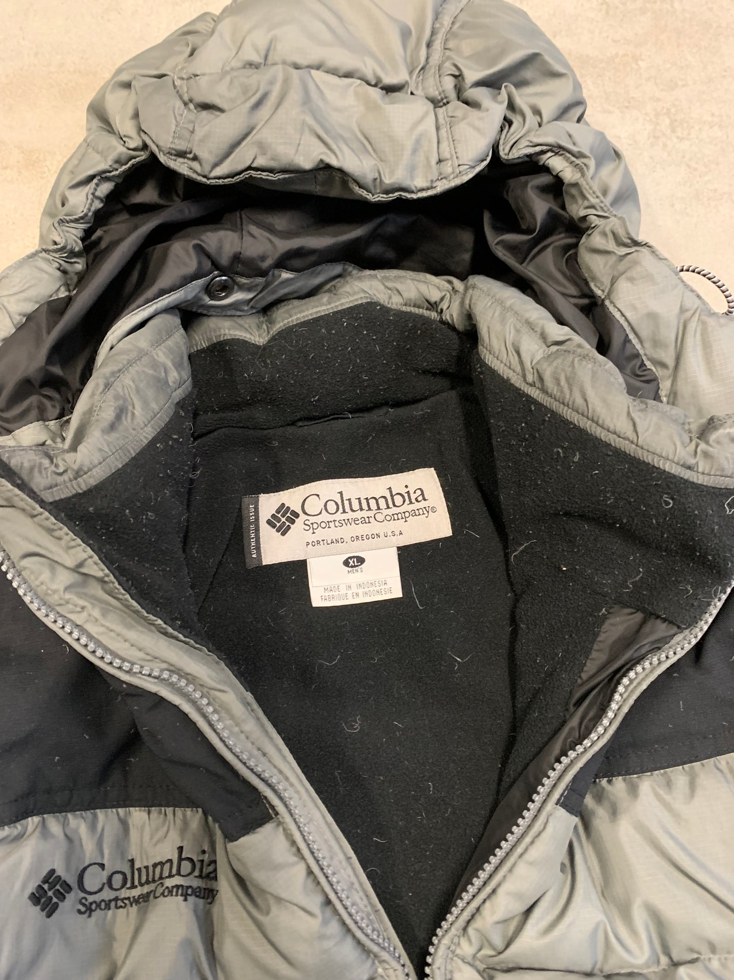 Chaqueta Puffer Vintage Columbia - Xl