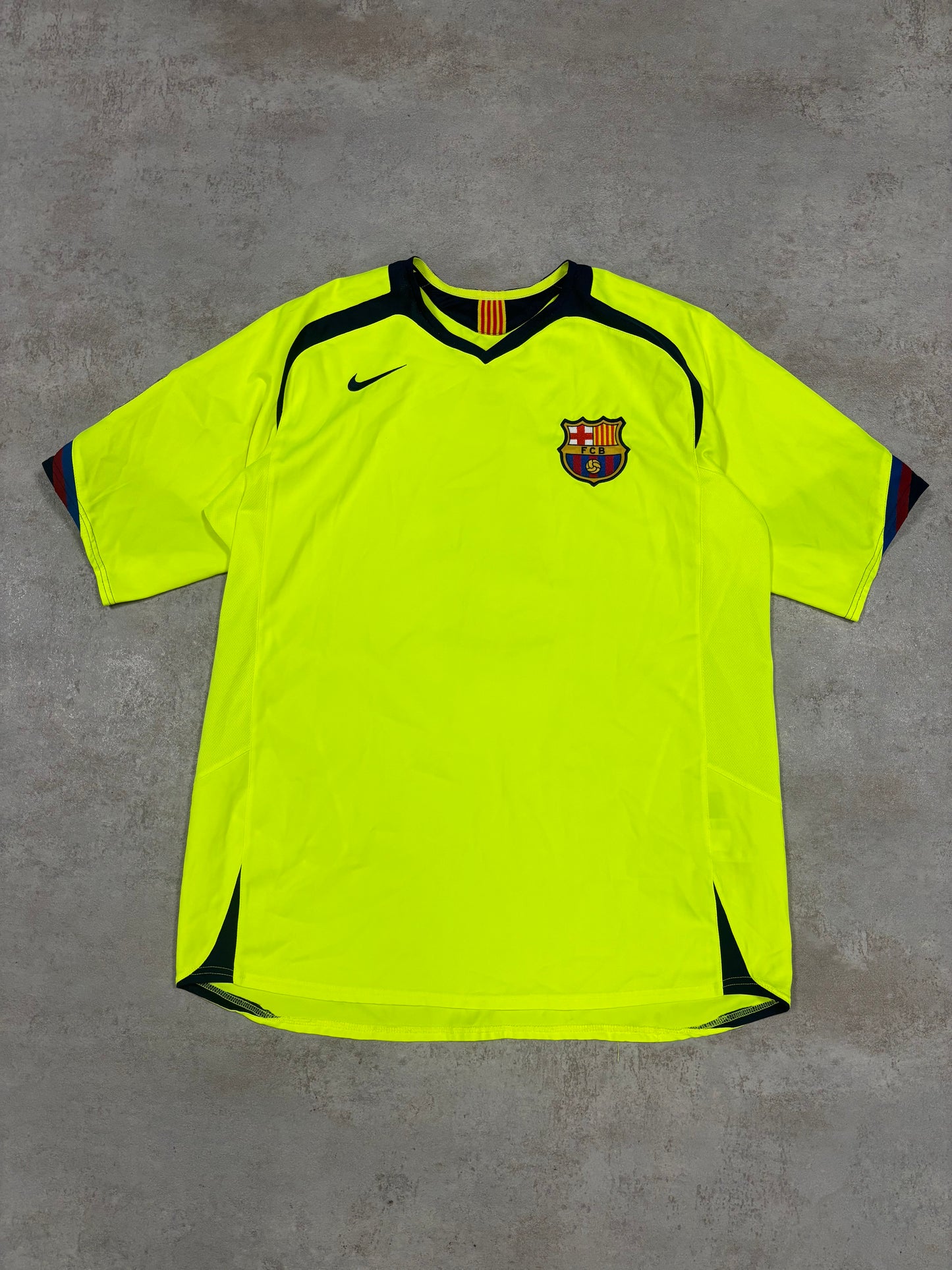 Camiseta Visitante Nike F.C Barcelona ‘Eto’o 9’ 2005/06 Vintage - L