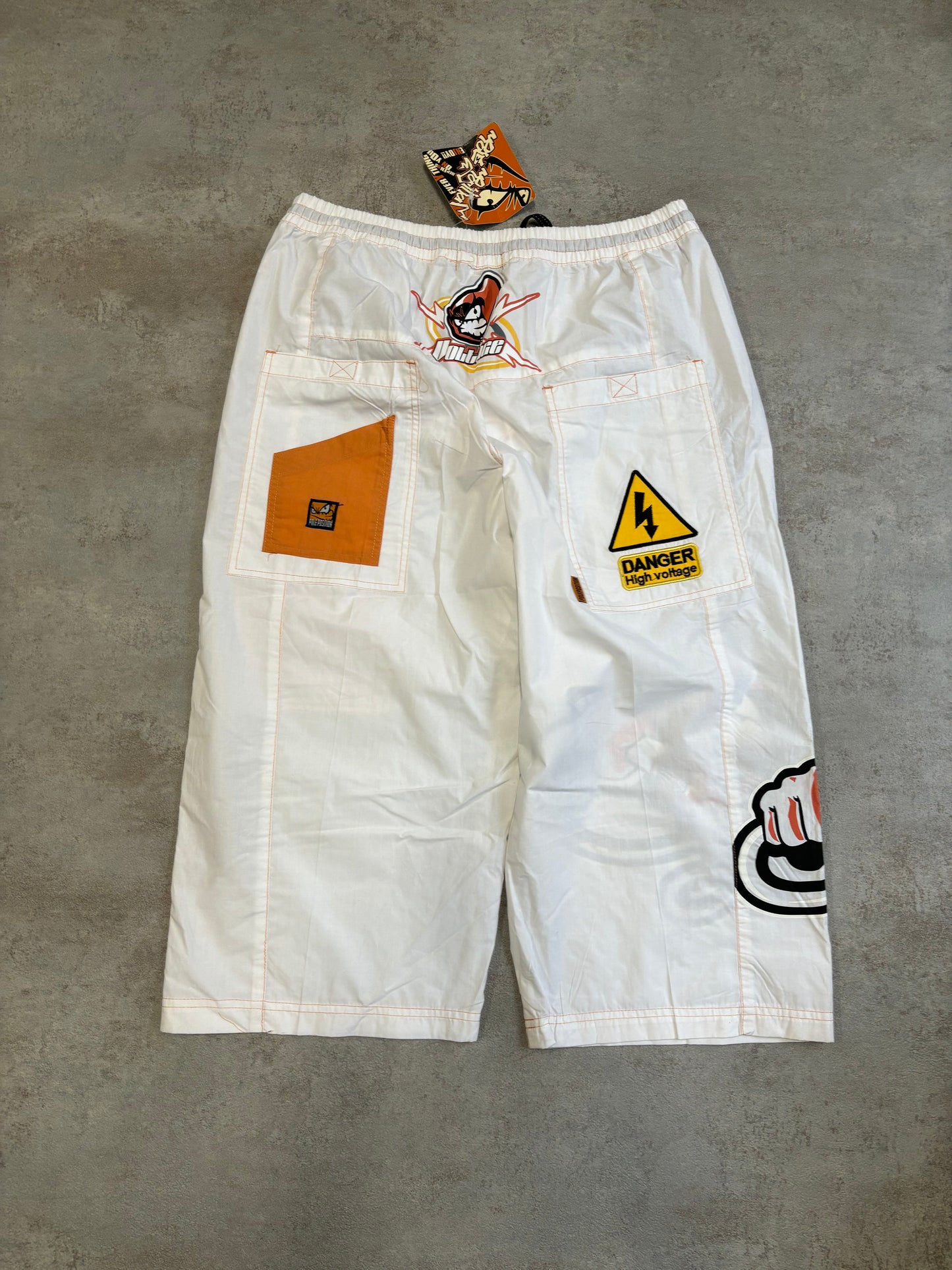 Shorts 3/4 Pole Position 00s Deadstock Vintage - M