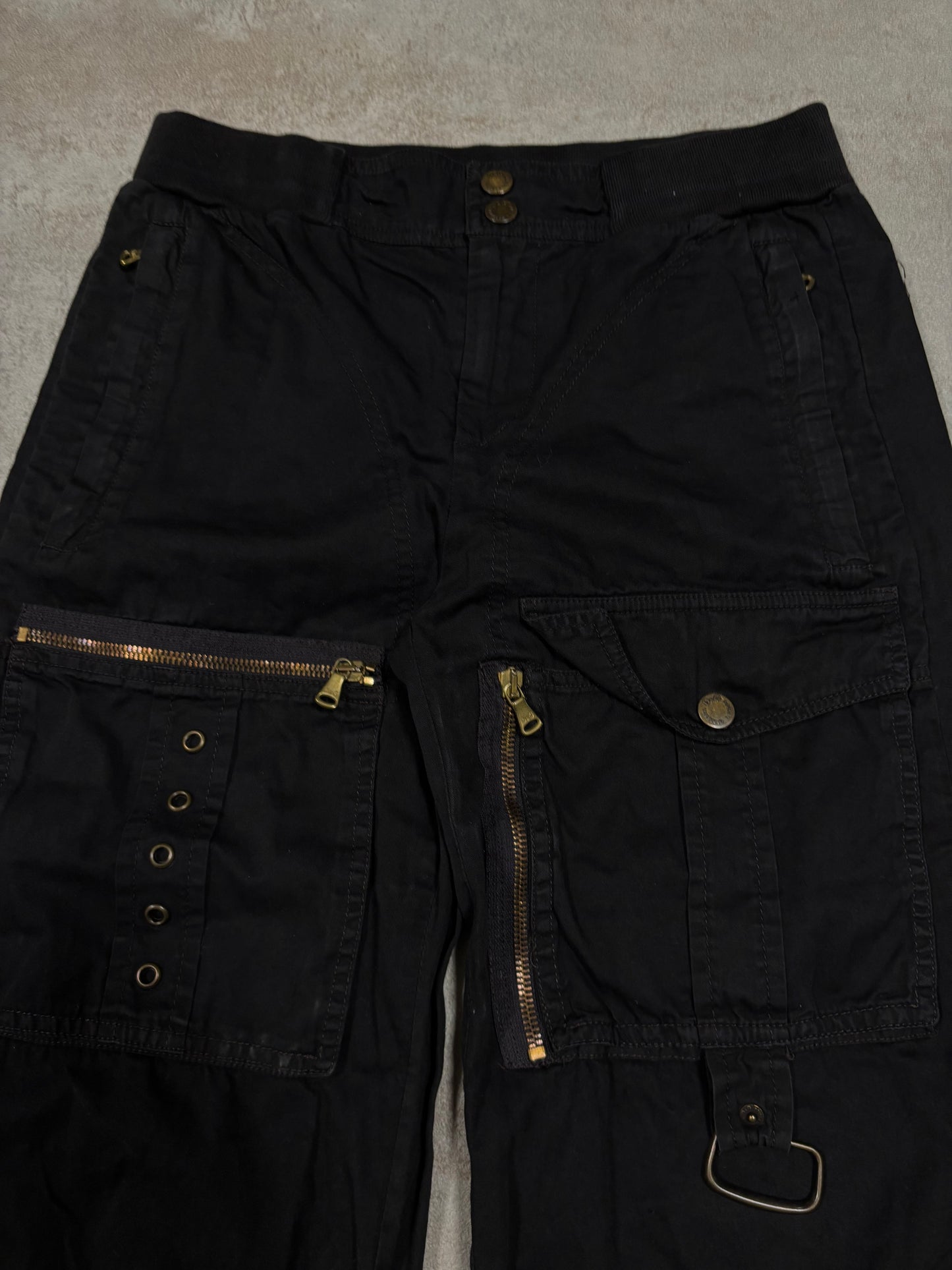 Pantalones Cargo Anchos Dolce & Gabbana 2002 Vintage - M