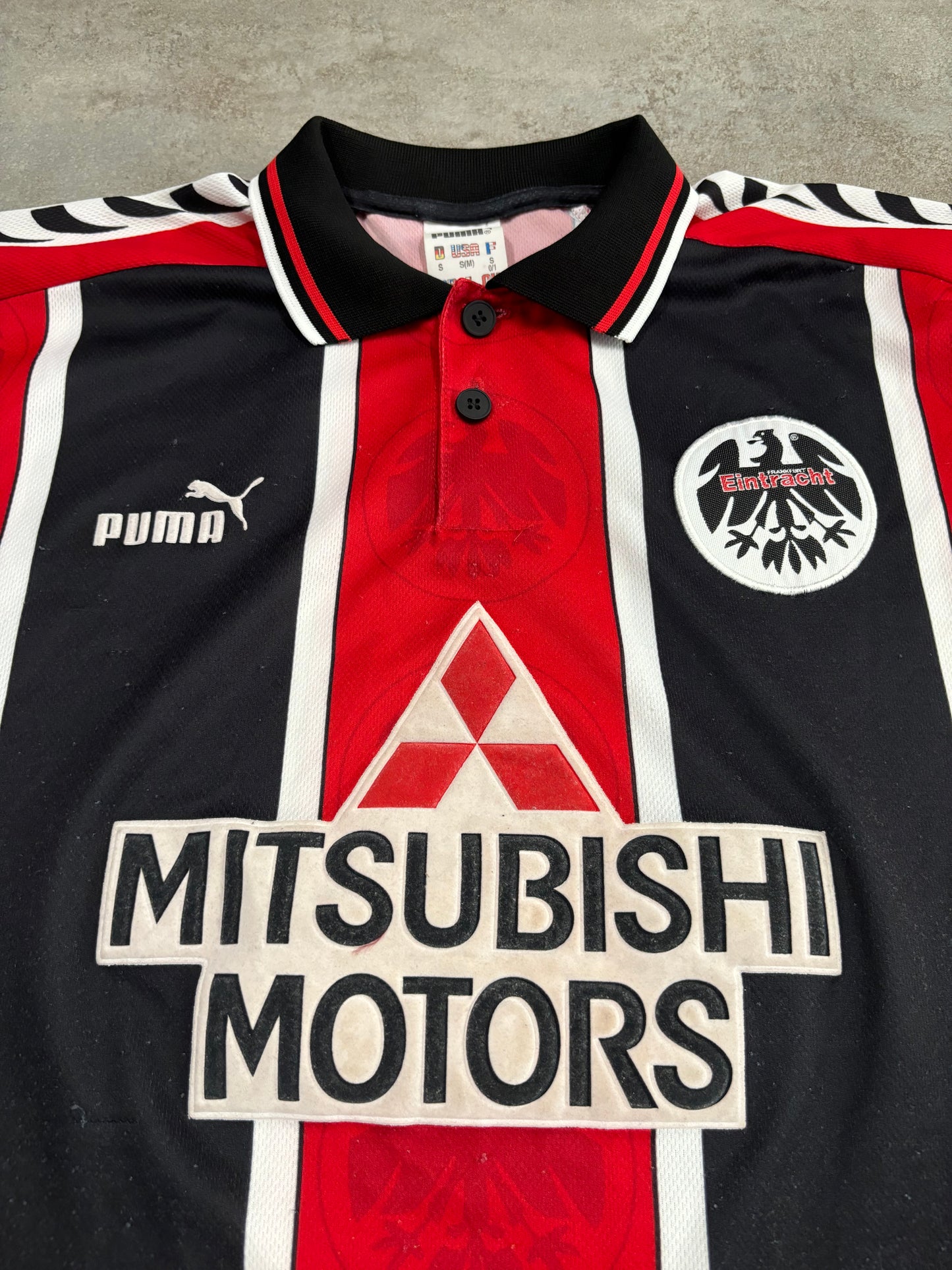 Camiseta Puma Eintracht Frankfurt 1996/1997 Firmada - M