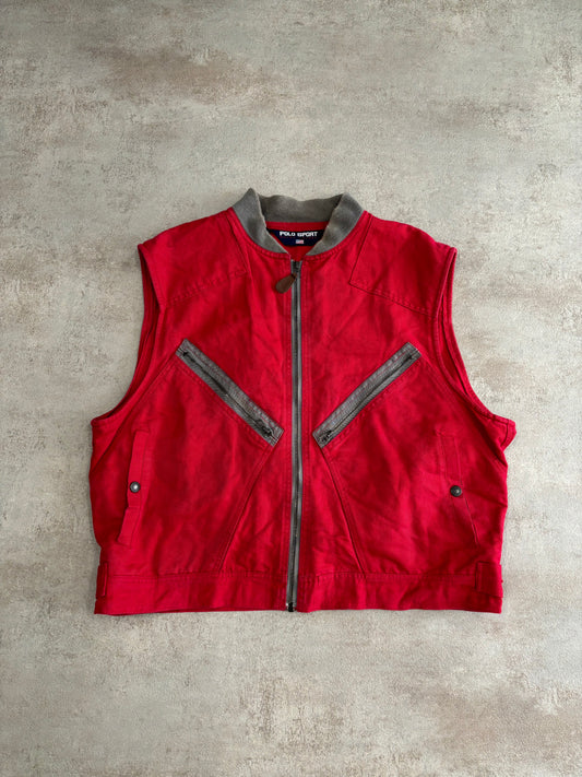 Vintage Polo Sport 90's Vest - S