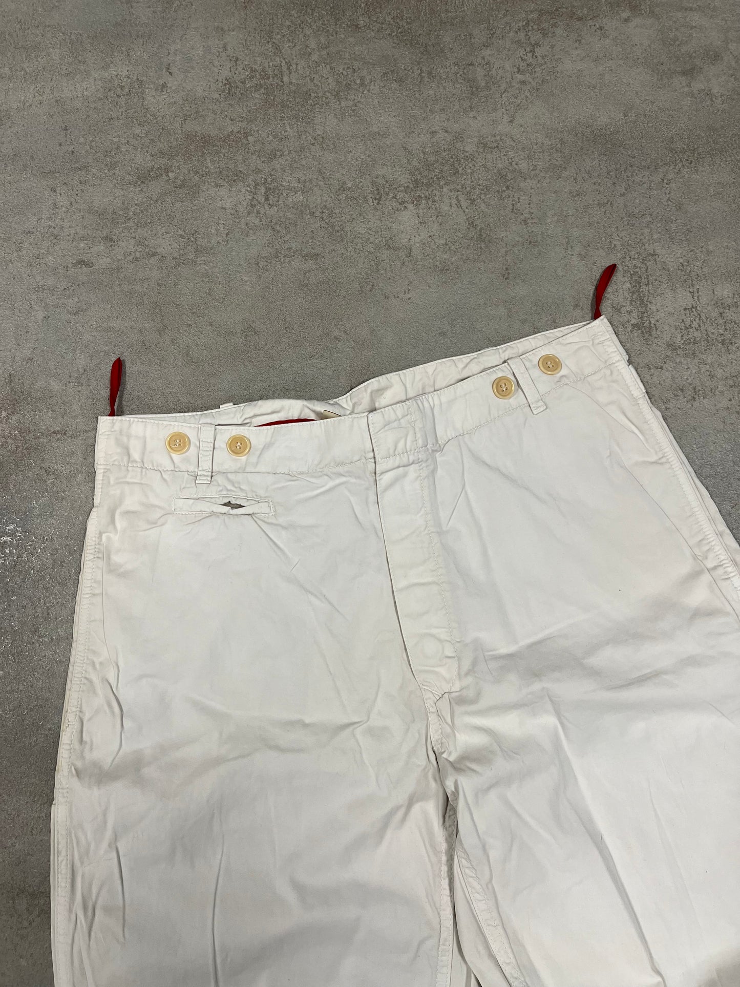Pantalón Nylon Vintage Prada ‘Buckle Back’ 00’s - L
