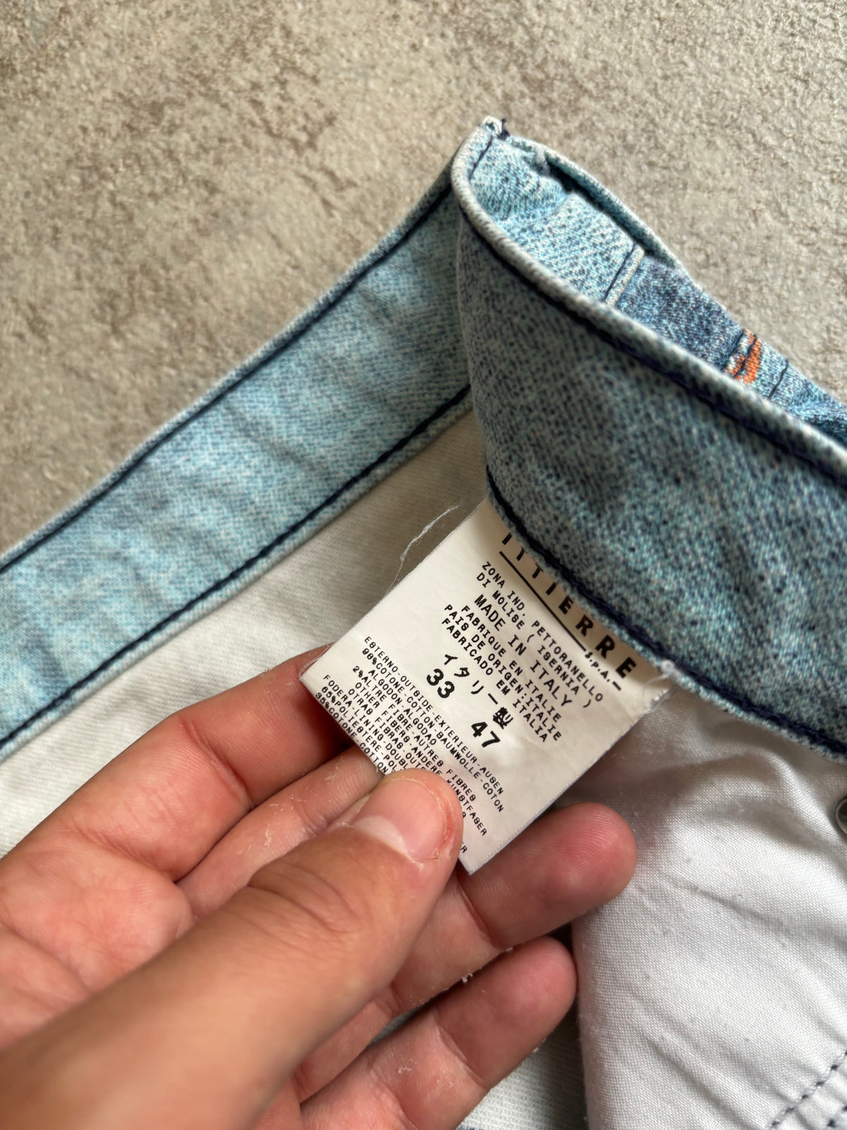 Pantalones Archive ‘Full Jeans Print’ Just Cavalli 00s Vintage - L Woman
