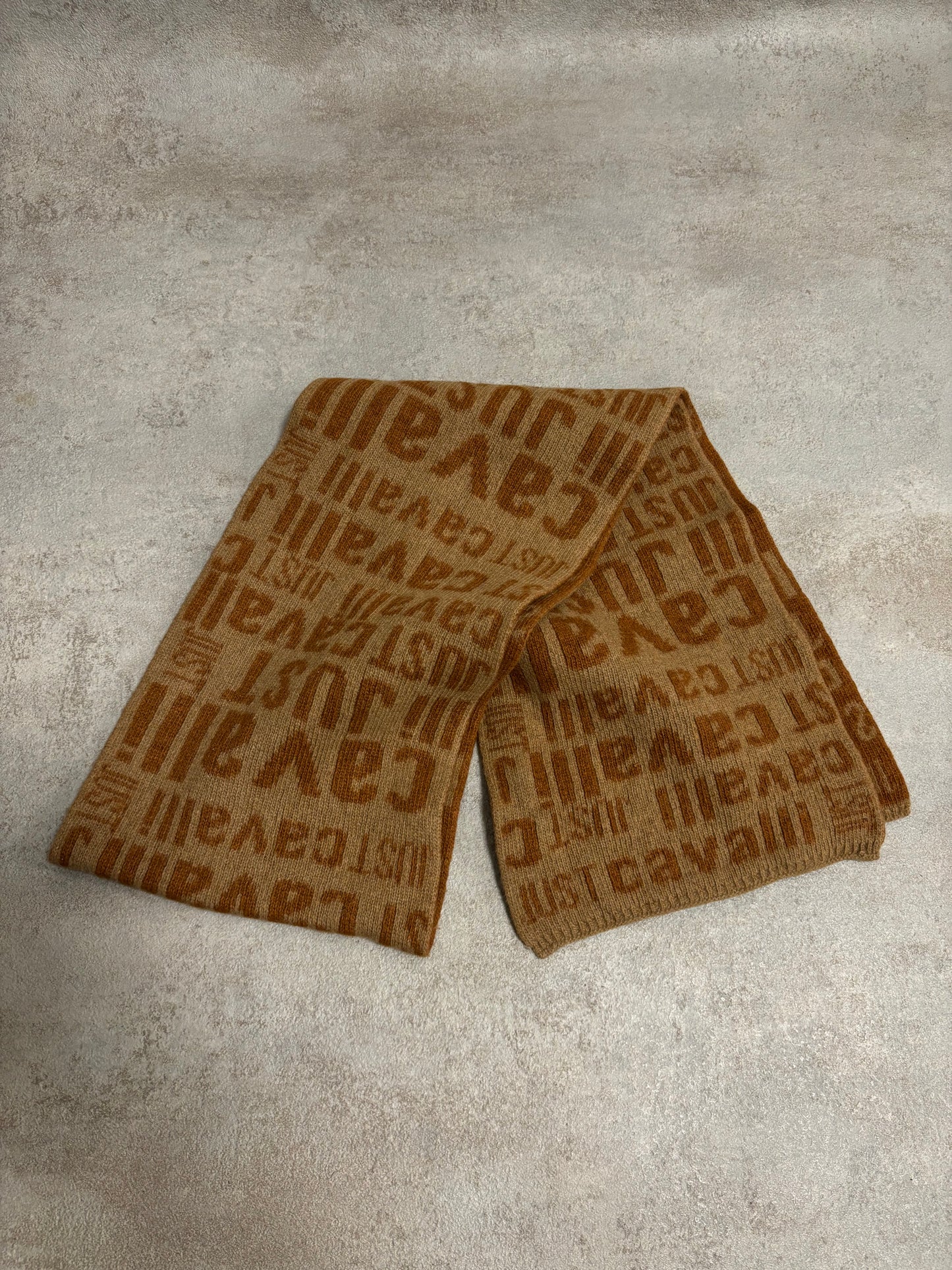 Bufanda Monogram Just Cavalli 00s Vintage