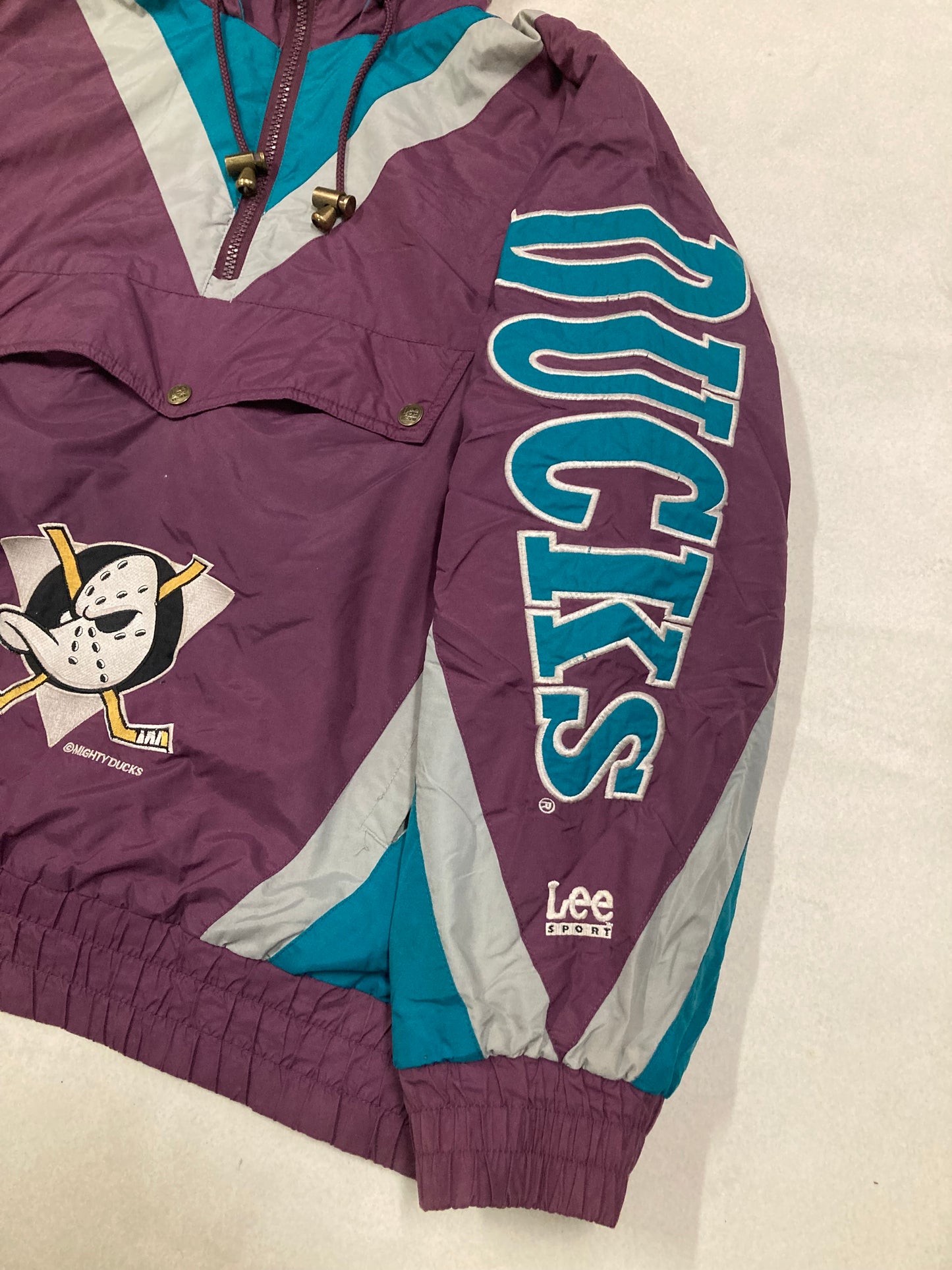 Chaqueta NHL Lee Sport Mighty Ducks 90s Vintage - L