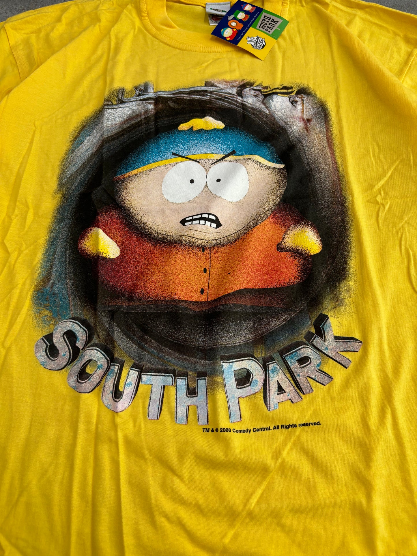 Camiseta ‘Cartman’ Gráfica South Park 2001 Vintage - XXL