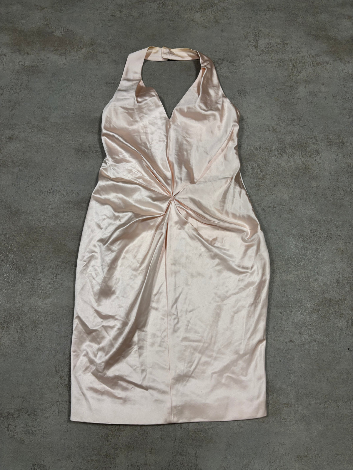 Vestido Cóctel Salvatore Ferragamo 00s Vintage - M