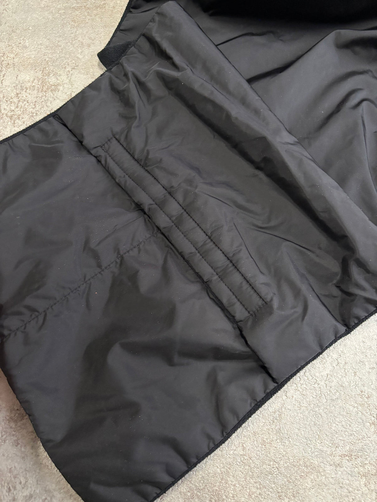 Bufanda Doble Textura Nylon Prada 00s Vintage