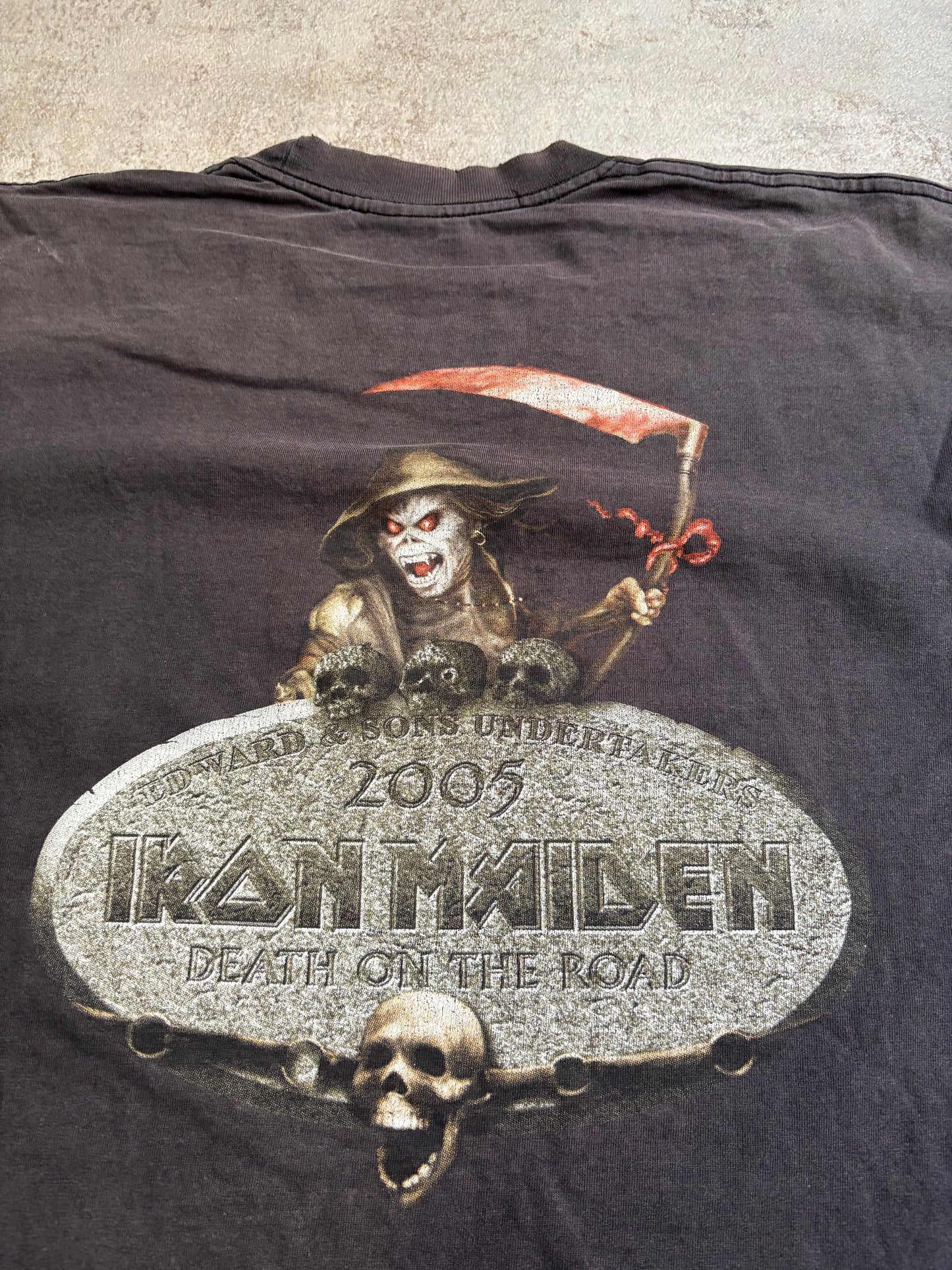 Camiseta Iron Maiden 2005 Vintage - XL