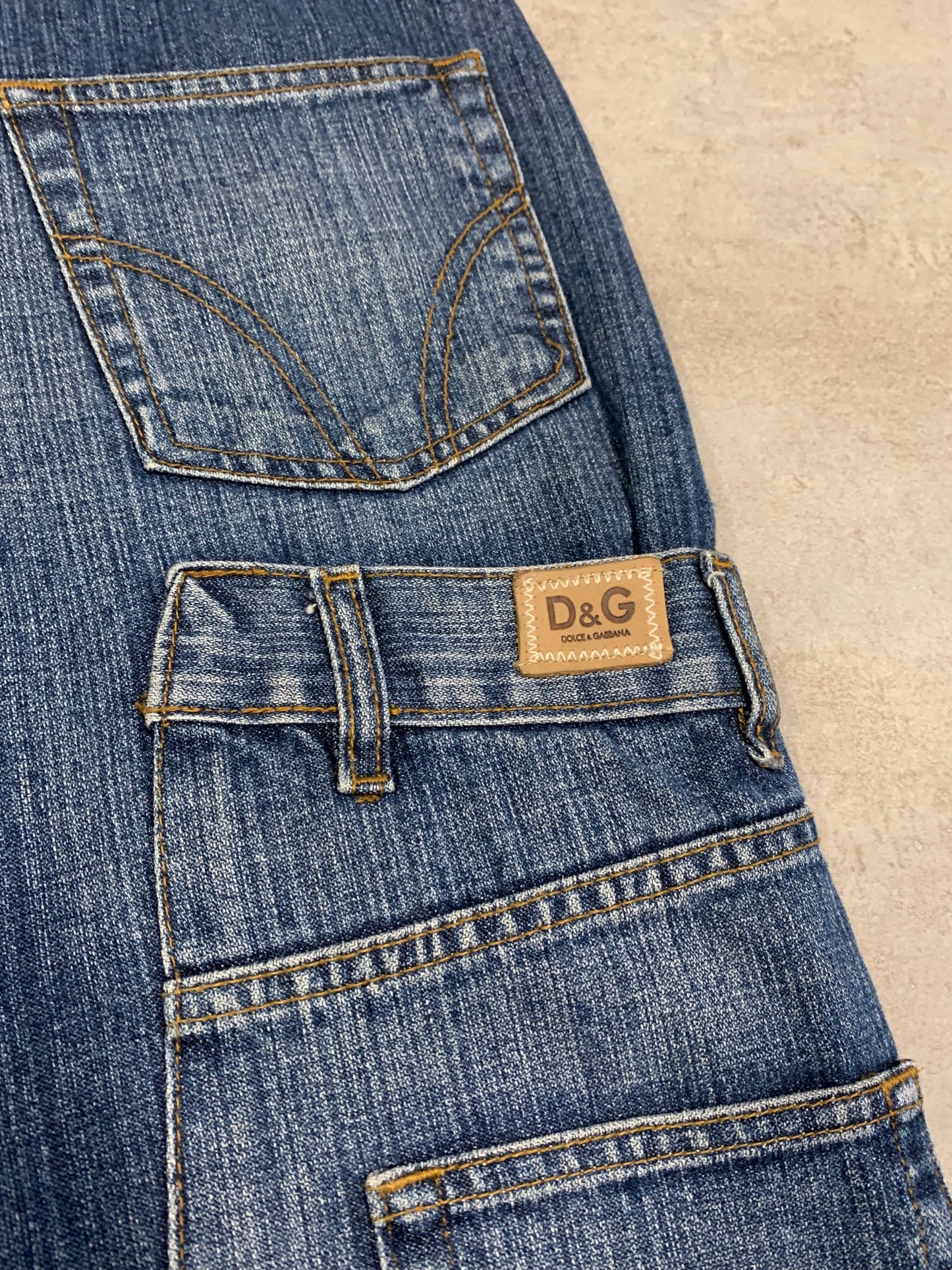 Pantalones Cargo Vintage Dolce&Gabbana Multipoket - M