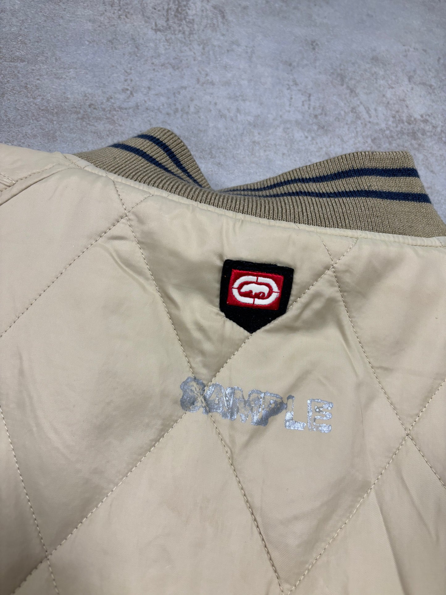 Chaqueta Hip Hop Sample Reversible Bomber Ecko Unltd 90s Vintage - L