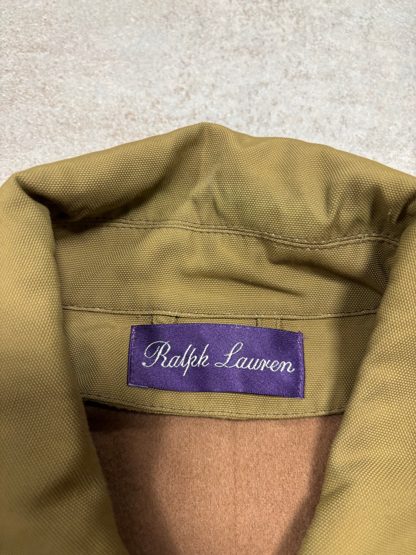 Gabardina 2 Piezas Ralph Lauren ‘Purple Label’ 00s Vintage - M