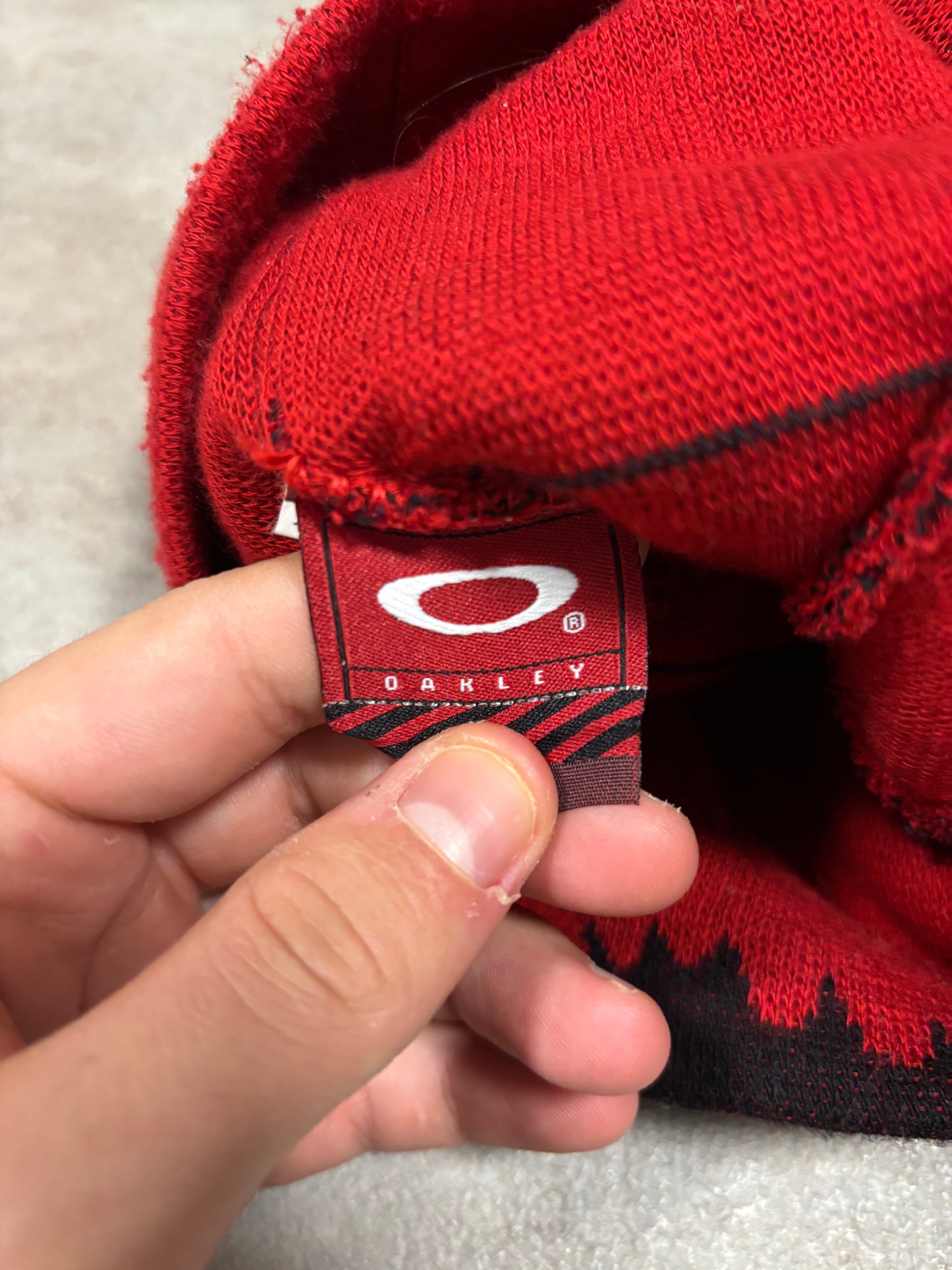 Gorro ‘Big Logo’ Oakley 00s Vintage
