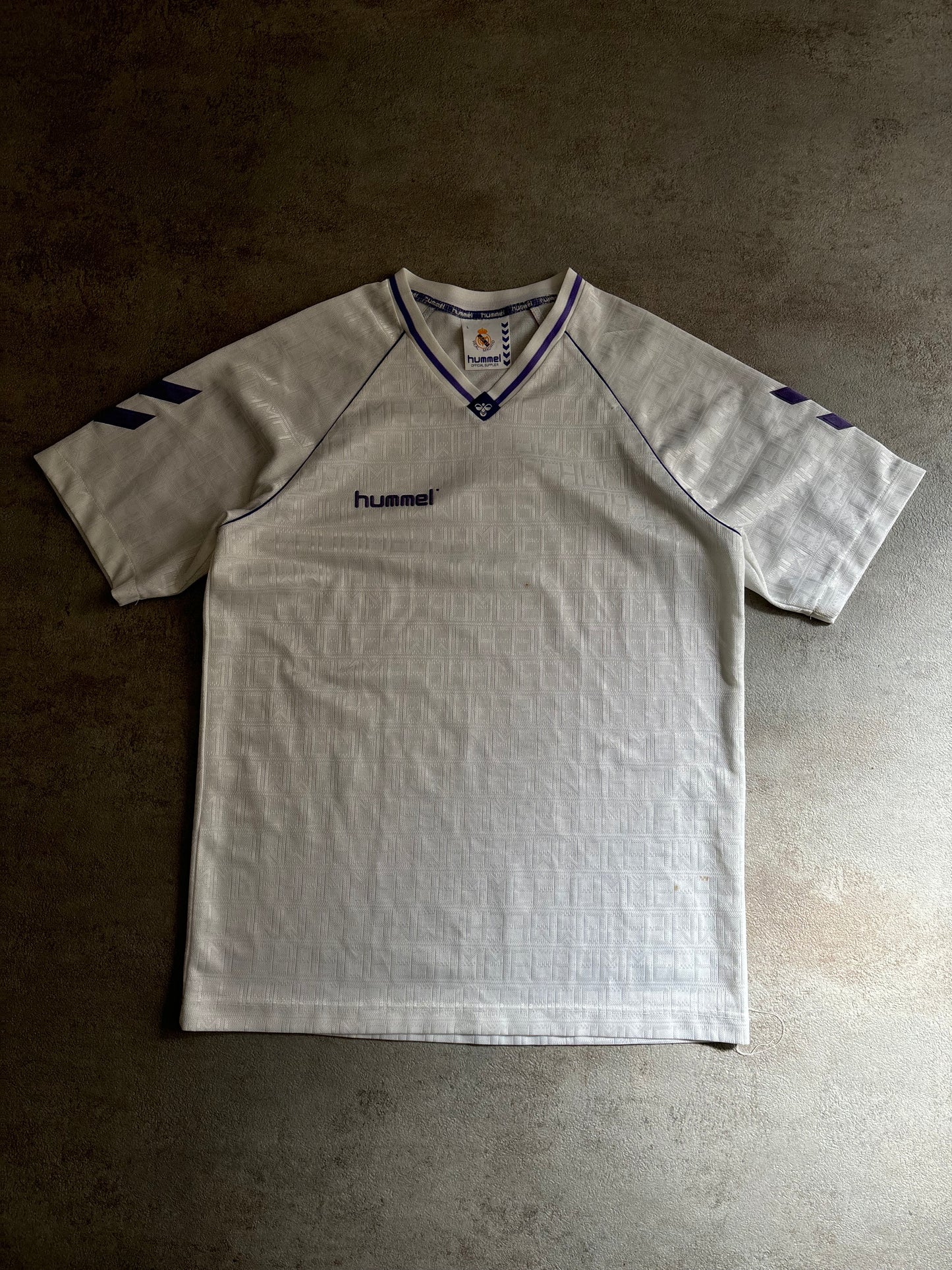 Camiseta Local Hummel Real Madrid 1991/92 Vintage - L