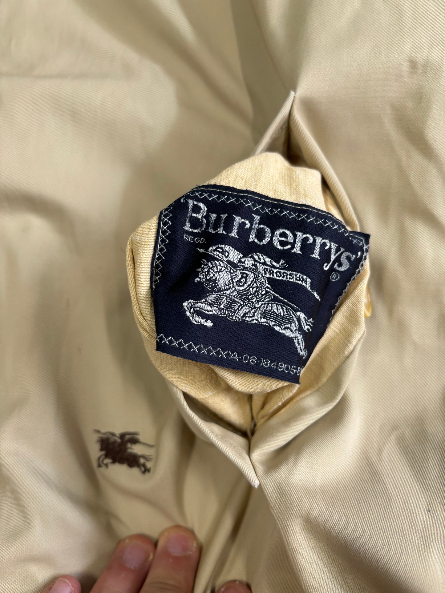 Burberry 80s Vintage Reversible Harrington Jacket - S