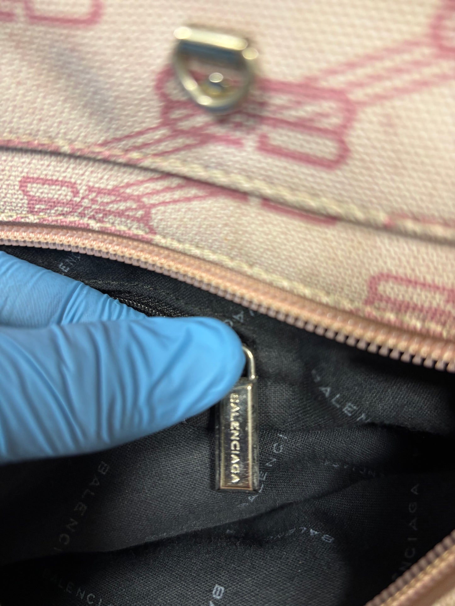 Bolso Hombro Monogram Balenciaga 00s Vintage