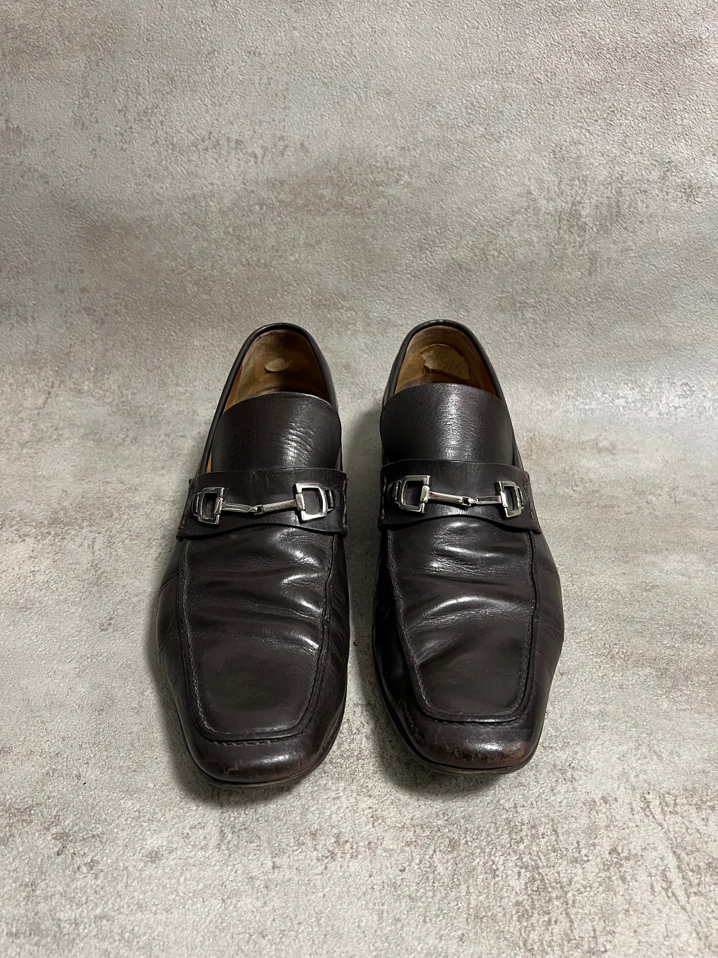 Mocasines Vintage Gucci Horsebit - 45
