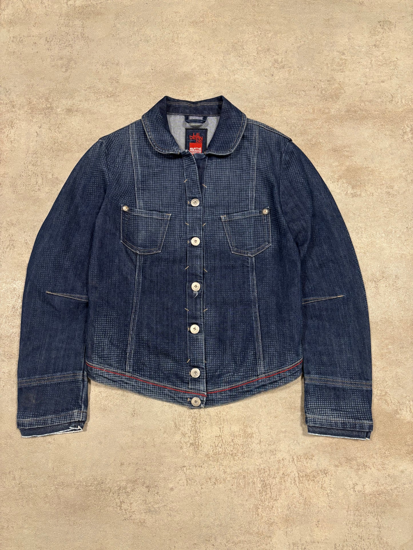 Chaqueta Entallada Vaquera Marithé + François Girbaud 00s Vintage - S Woman