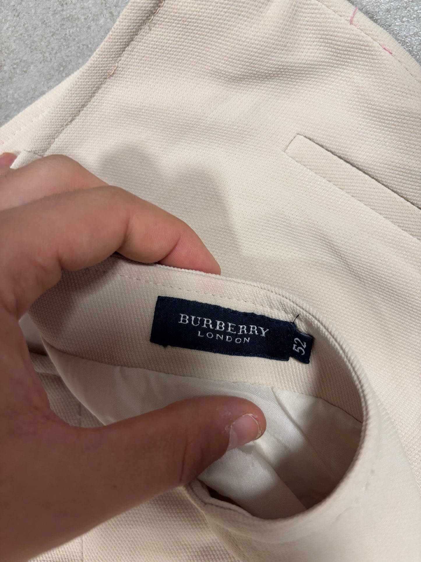 Falda Midi Burberry 00s Vintage - L