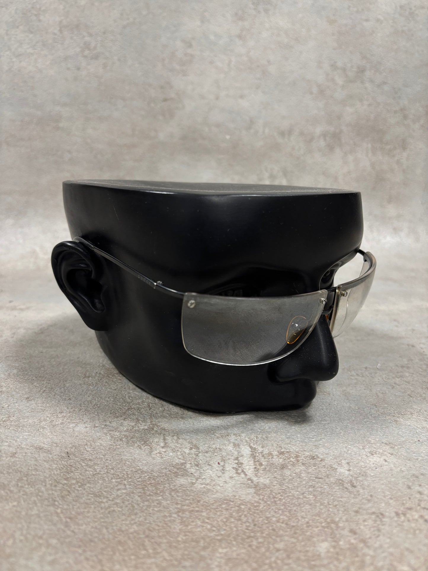 Gafas Transparentes Metálicas Gucci 00s Vintage
