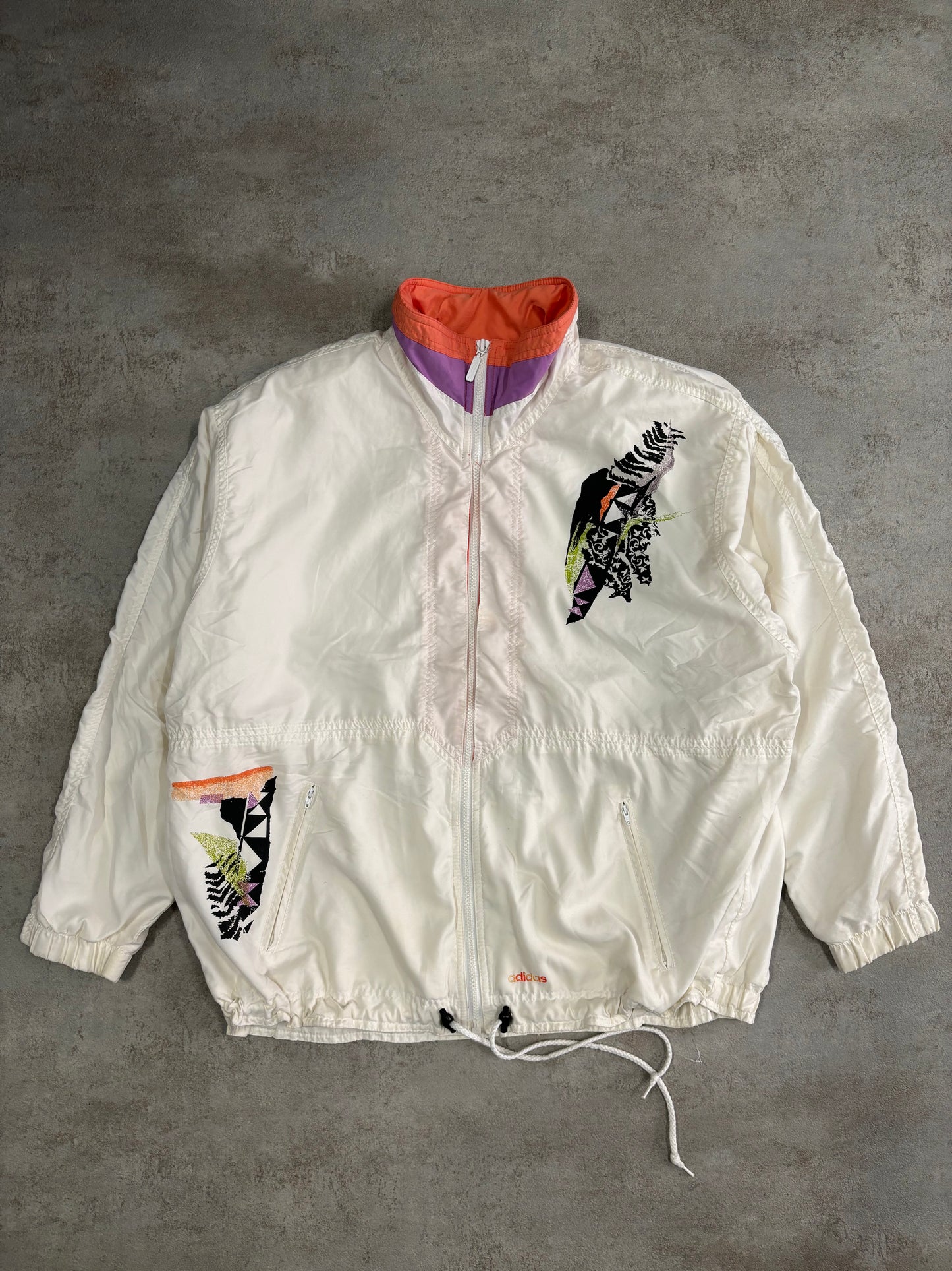 Adidas 80s Vintage 'Graffiti' Jacket - L