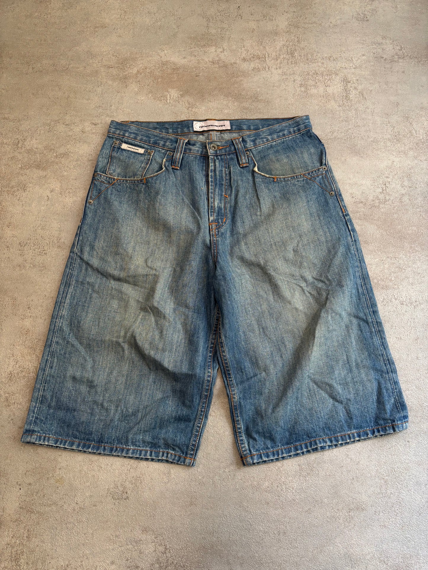 Shorts Baggy Rocawear 00s Vintage - M