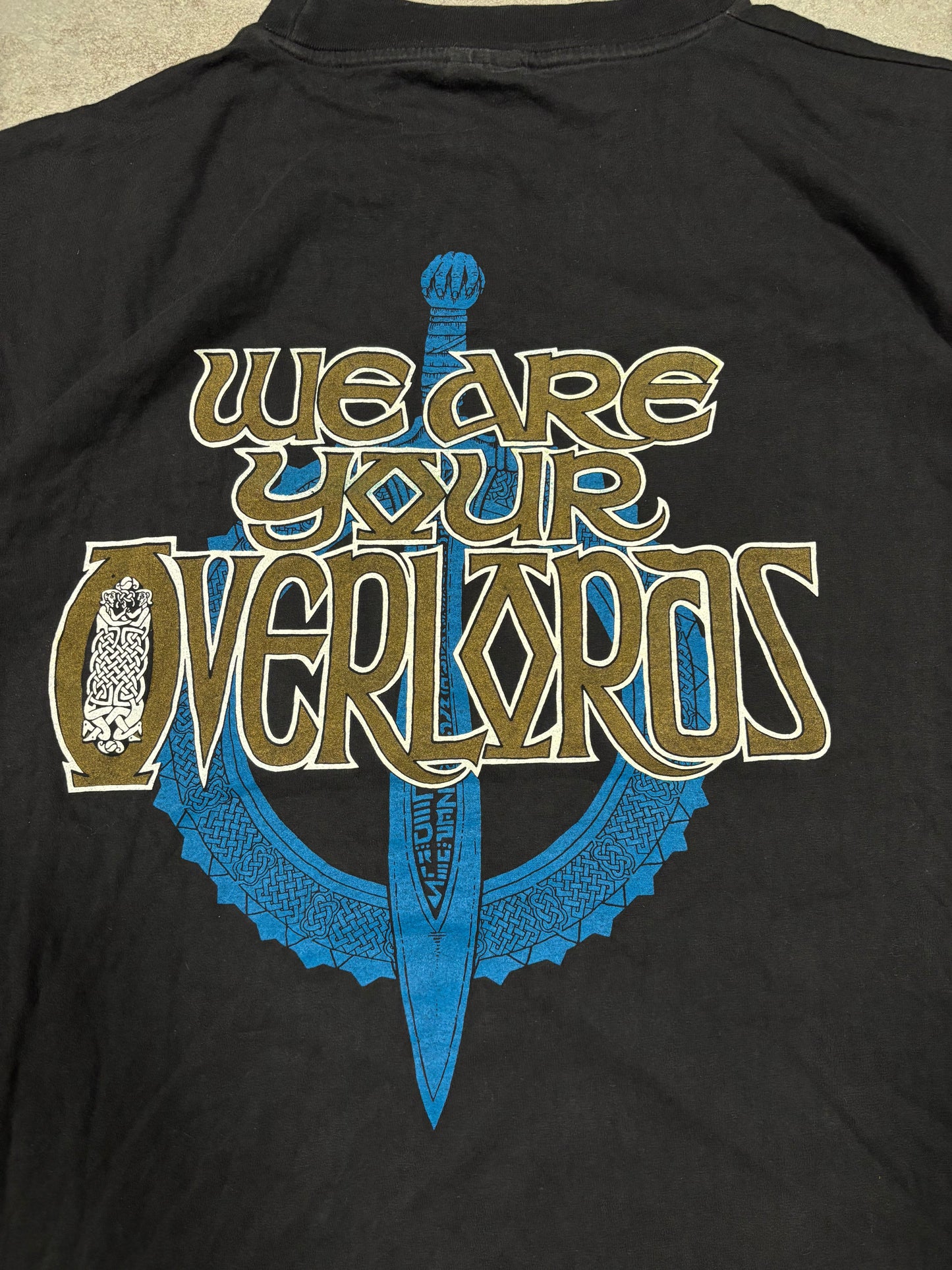 Camiseta Gráfica Led Zeppelin ‘Hammer Of The Gods’ 90s Vintage - M