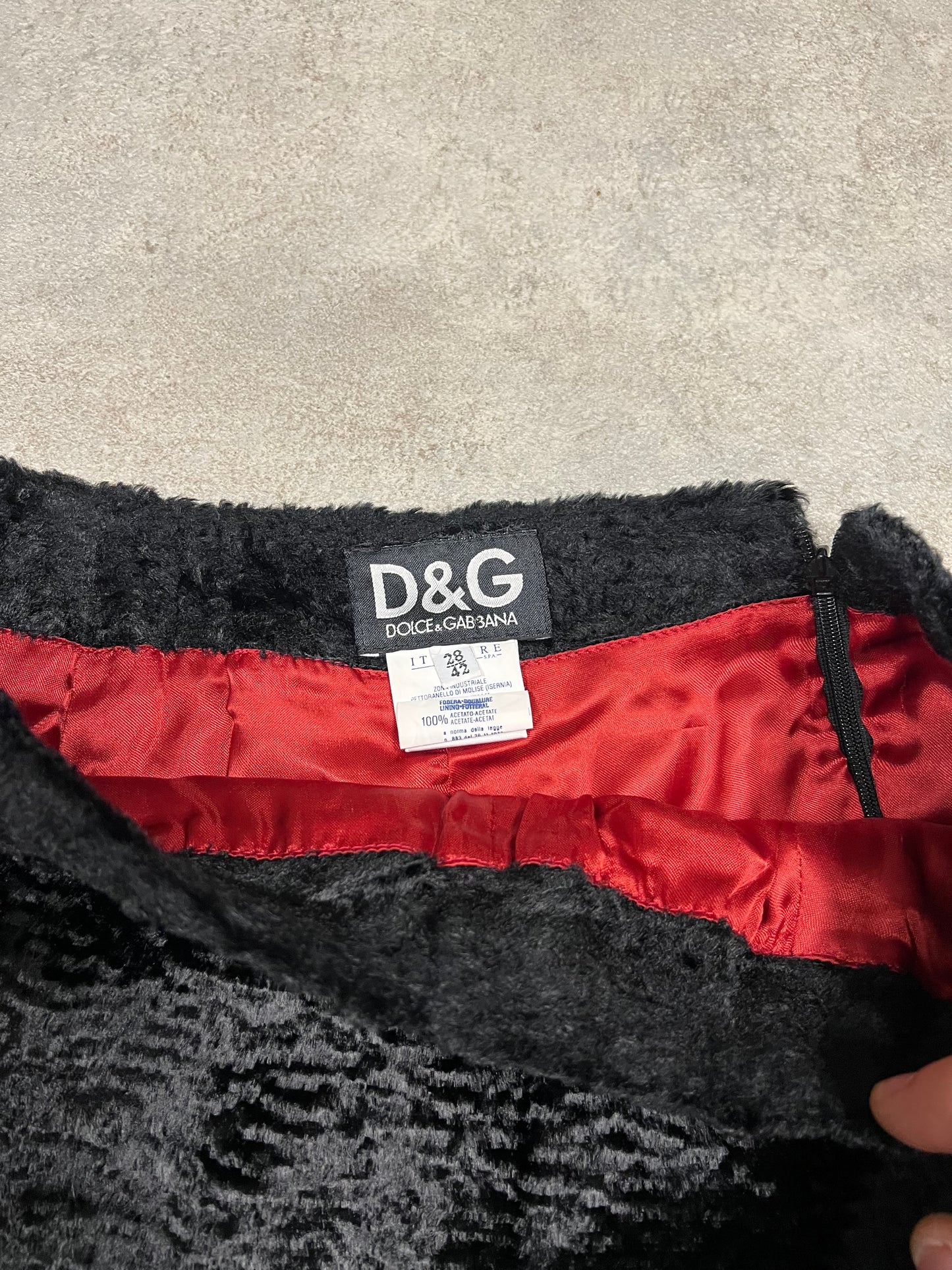 Falda Pelo Vintage Dolce & Gabbana 00’s - M