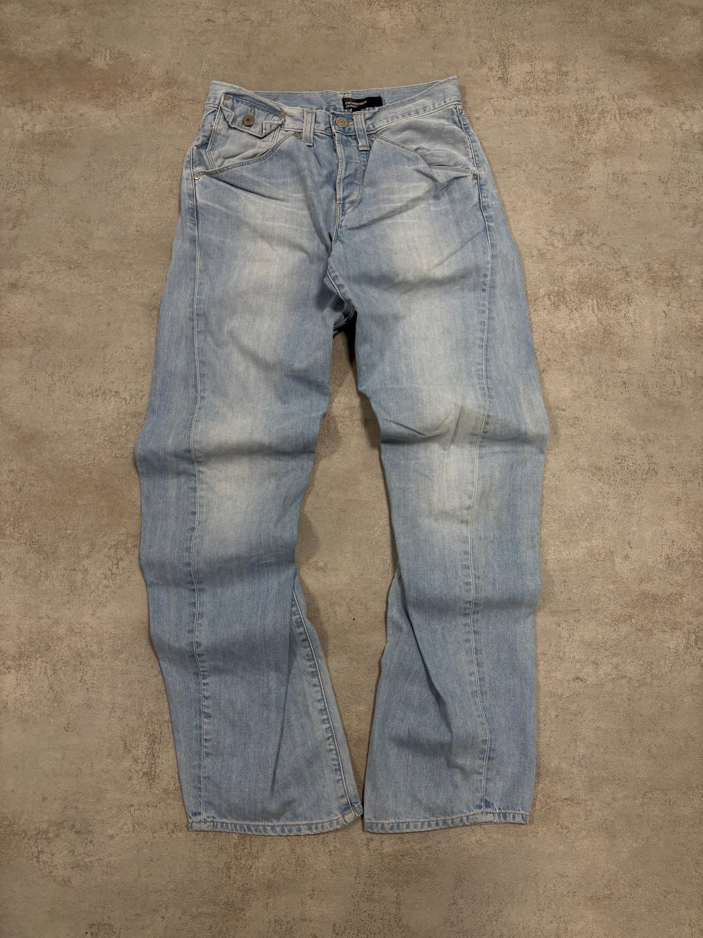 Pantalones Rectos Levi’s Engineered 00s Vintage - S