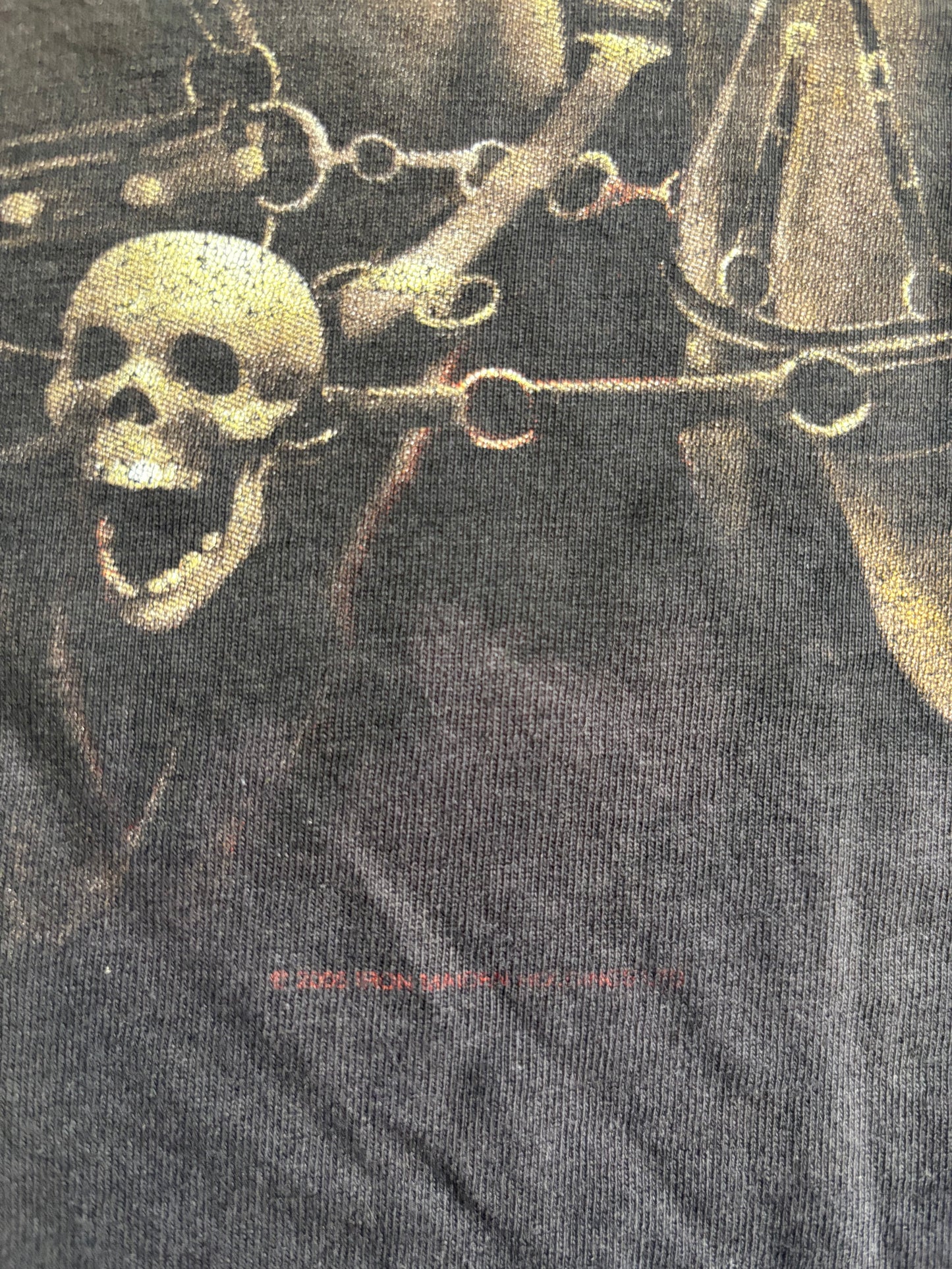 Camiseta Iron Maiden 2005 Vintage - XL