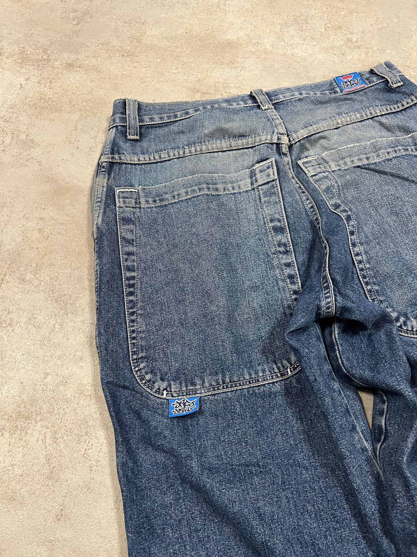 Pantalones Baggy Vintage JNCO Jeans ‘Rainbow’ 90’s - L