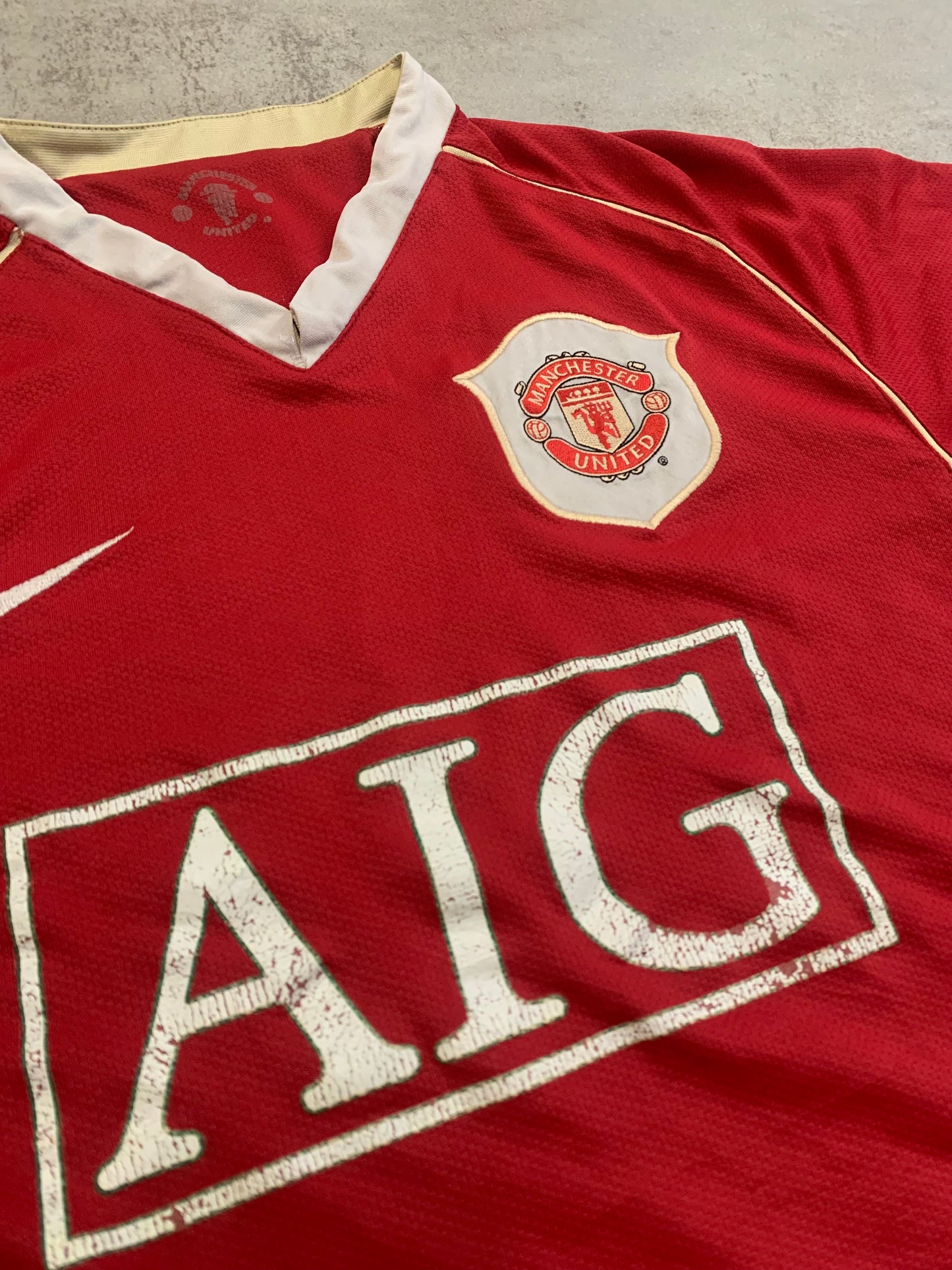 Camiseta Fútbol Vintage Nike Manchester United 2006 - S