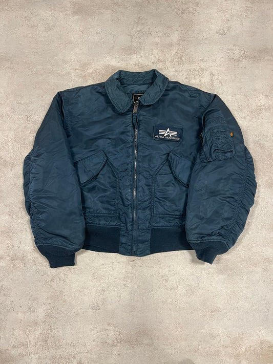 Chaqueta Bomber Vintage Alpha Industries 90’s - L