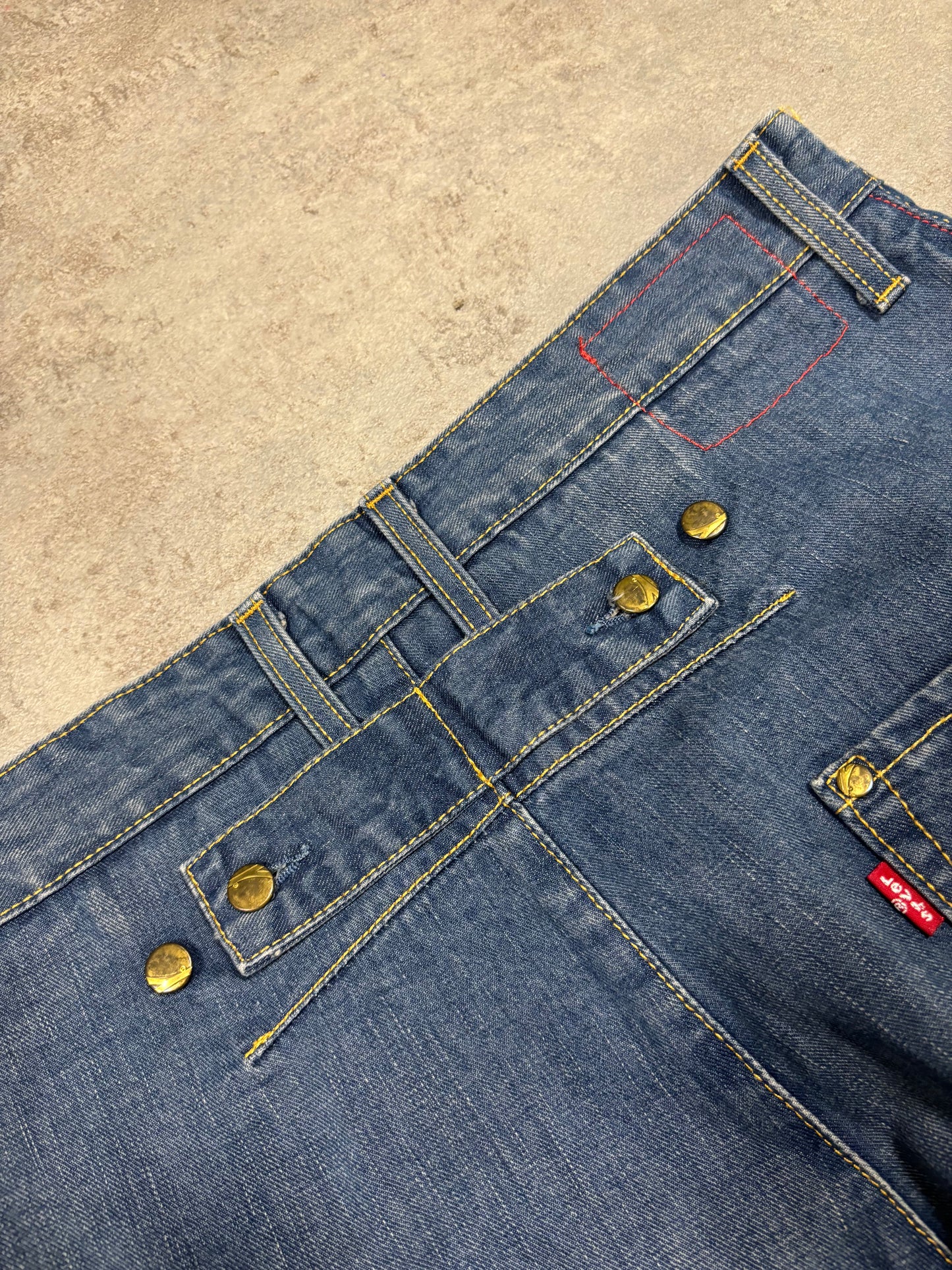 Pantalones Rectos Asimétricos Levi’s Engineered 00s Vintage - L