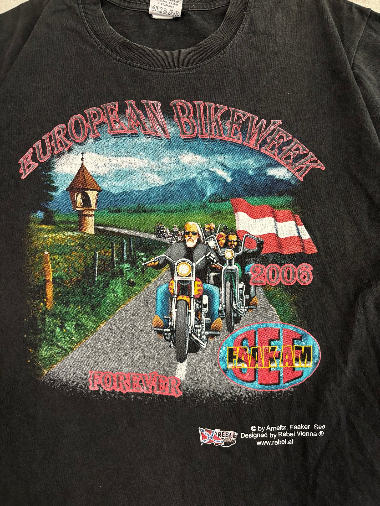 Camiseta Gráfica European Bike Week 2006 - M